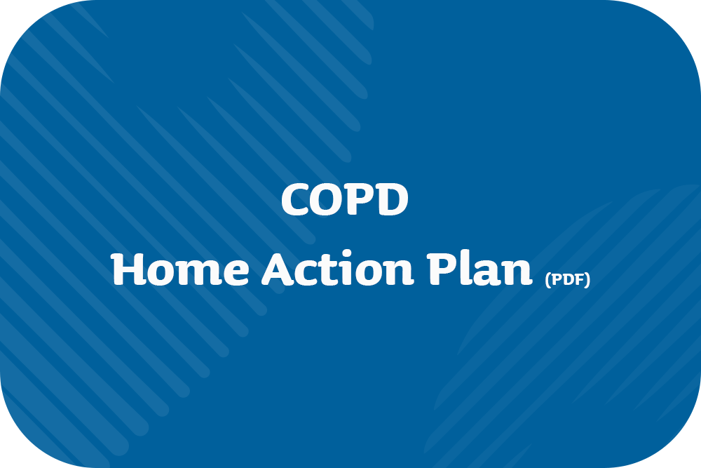 COPD Home Action Plan PDF