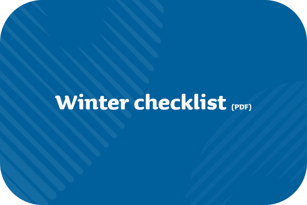 Winter checklist PDF
